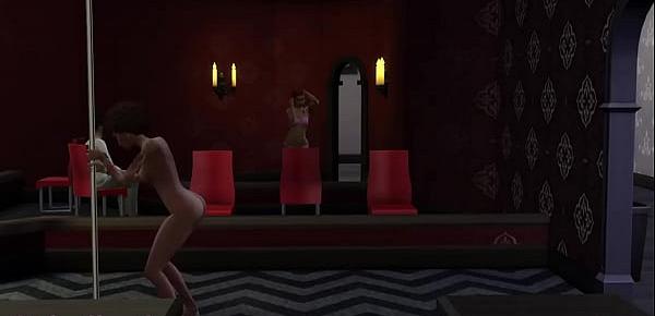  The sims 4 - Sex mods  Strip Club gameplay part 3